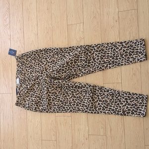 Crown and Ivy Leopard Print Pants